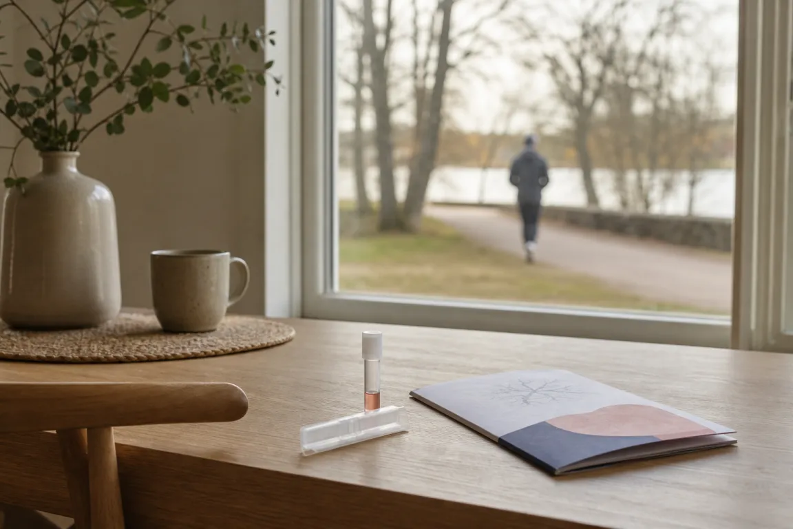 Provtagning för en samlad hjärt-kärlriskpanel med flera blodmarkörer
