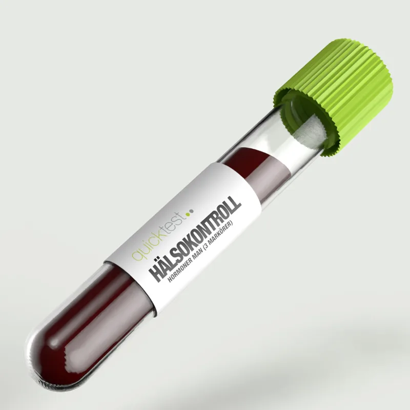 Hälsokontroll Hormoner Man – 3 markörer